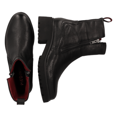 COCO 09.10 Damen Leder-Stiefeletten Black