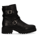 CODY 13.02 Damen Leder-Stiefeletten Black