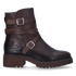 CODY 13.03 Damen Leder-Stiefeletten Dark Brown