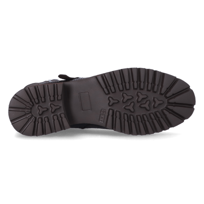 CODY 13.03 Damen Leder-Stiefeletten Dark Brown