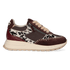 HEDY 06.01 Damen Leder-Sneaker Dark Brown