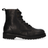 HEN 01.01 Damen Leder-Stiefeletten Black