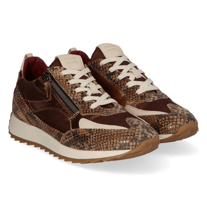 HERA 08.03 Damen Sneaker Leder/Mesh Cuoio
