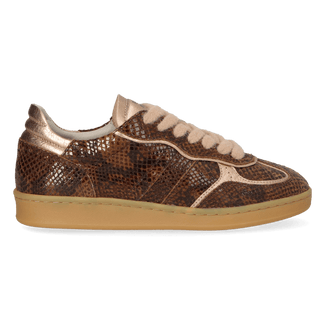 IMOLA 01.25 Damen Leder-Sneaker Dark Brown
