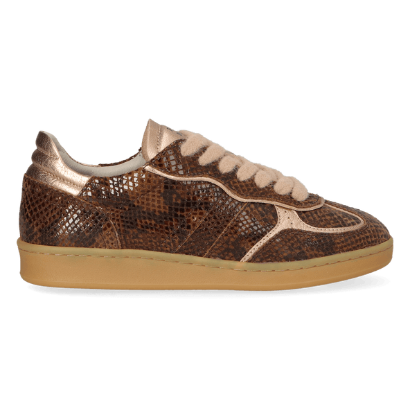 IMOLA 01.25 Damen Leder-Sneaker Dark Brown