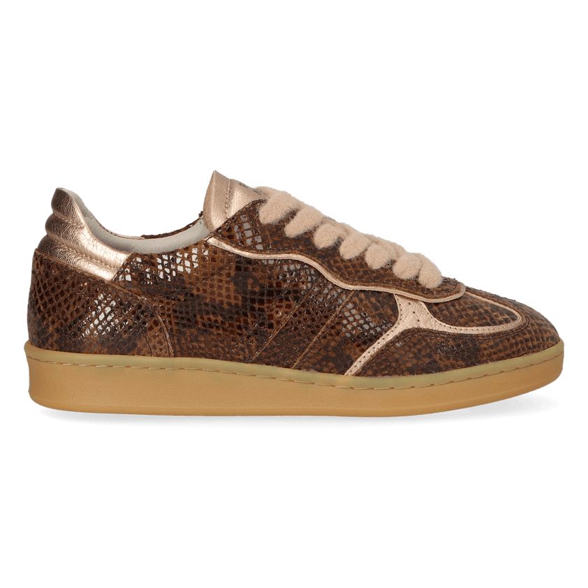 IMOLA 01.25 Damen Leder-Sneaker Dark Brown