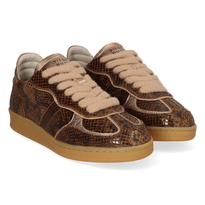 IMOLA 01.25 Damen Leder-Sneaker Dark Brown