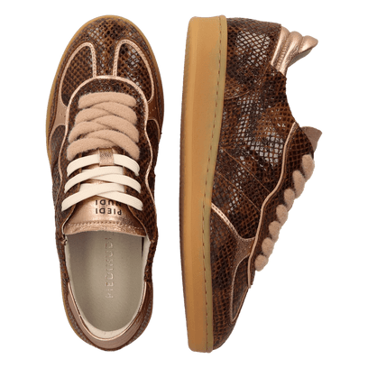 IMOLA 01.25 Damen Leder-Sneaker Dark Brown