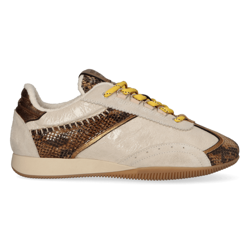 JANET 02.04 Damen Leder-Sneaker Cuoio