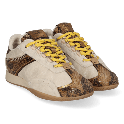 JANET 02.04 Damen Leder-Sneaker Cuoio