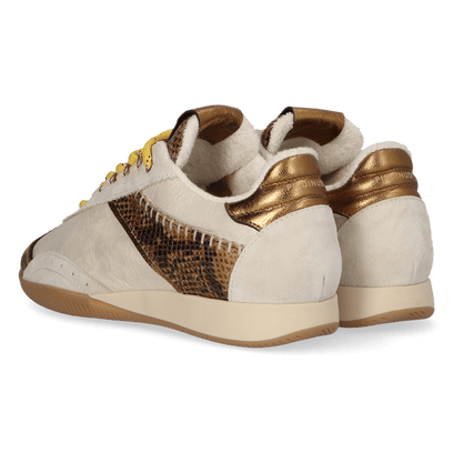 JANET 02.04 Damen Leder-Sneaker Cuoio
