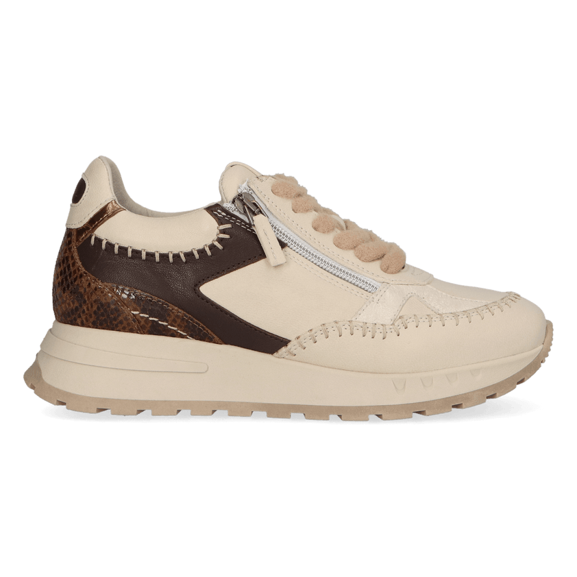 KAROL 04.02 Damen Leder-Sneaker Off-White