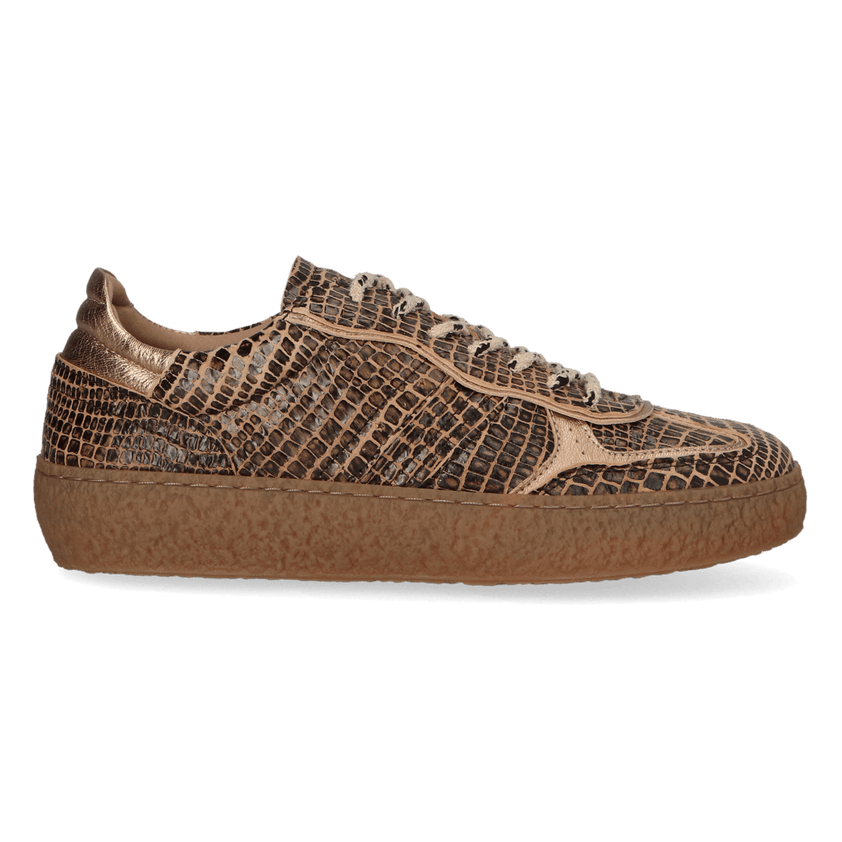 LIXI 03.02 Damen Leder-Sneaker Cuoio