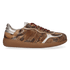 NUDI 01.01 Damen Leder-Sneaker Cuoio Snake