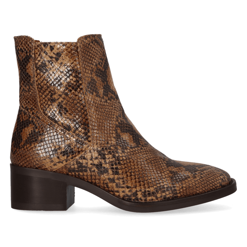 ZUMA 05.09 Damen Leder-Stiefeletten Cuoio