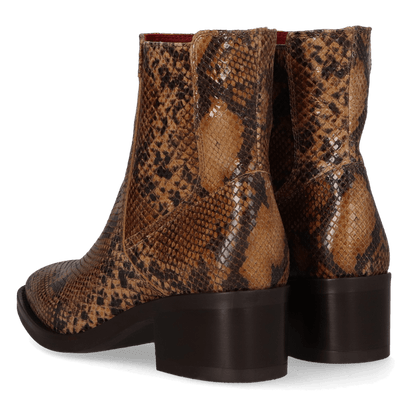 ZUMA 05.09 Damen Leder-Stiefeletten Cuoio