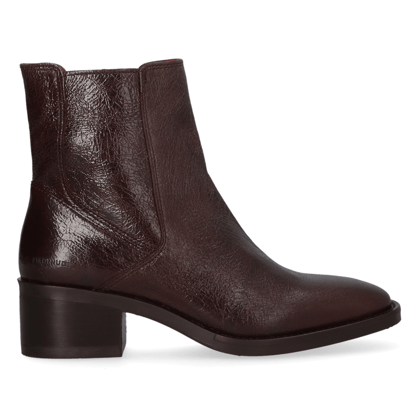 ZUMA 05.11 Damen Leder-Stiefeletten Dark Brown
