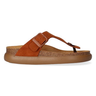 Anais Chunky Damen Zehentrenner Brandy