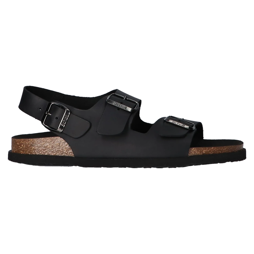 Gaston Herren Sandalen Black