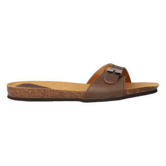 Bahama Damen Pantoletten Dark Brown