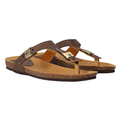 Bimini Damen Zehentrenner Dark Brown