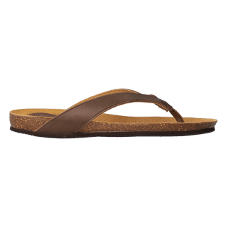 Tist Damen Zehentrenner Dark Brown