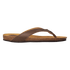 Tist Damen Zehentrenner Dark Brown