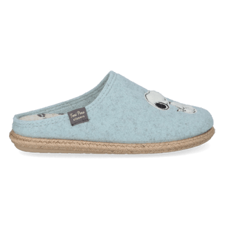 Snoopy Damen Filz-Hausschuhe Cel