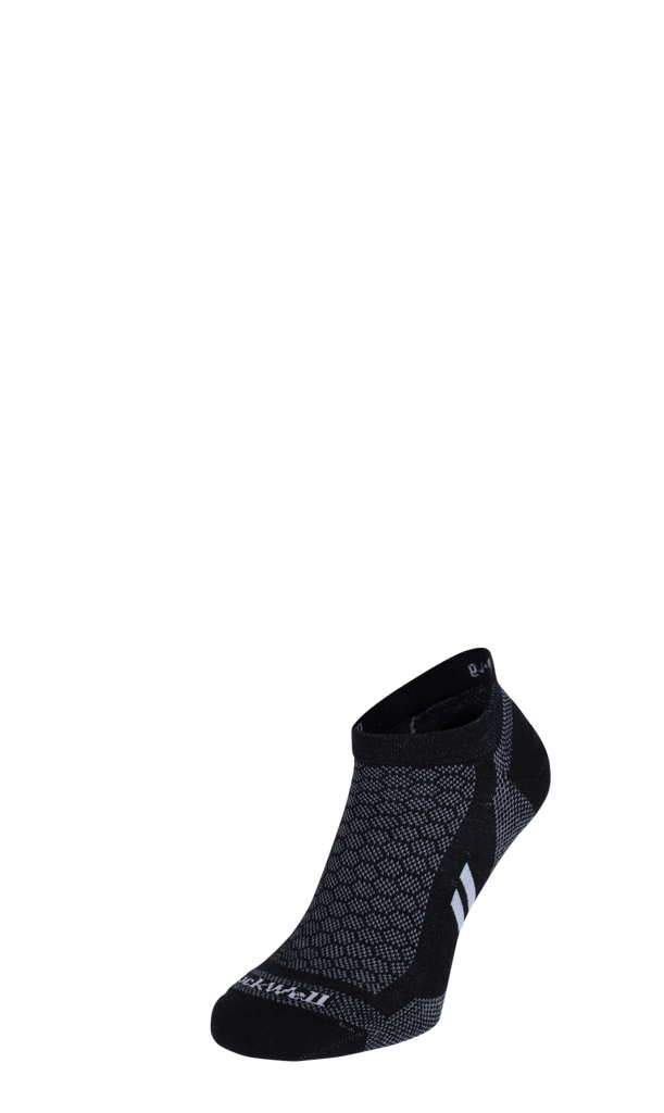 Incline II Micro Herren Sportsocken 15-20 mmHg Black