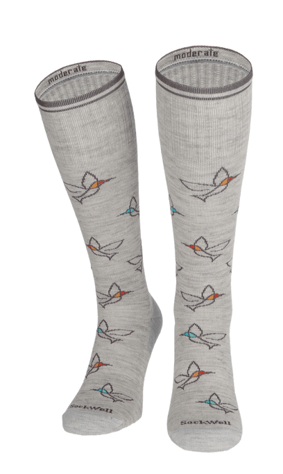 Free Fly Damen Kompressionsstrümpfe 15-20 mmHg Ash