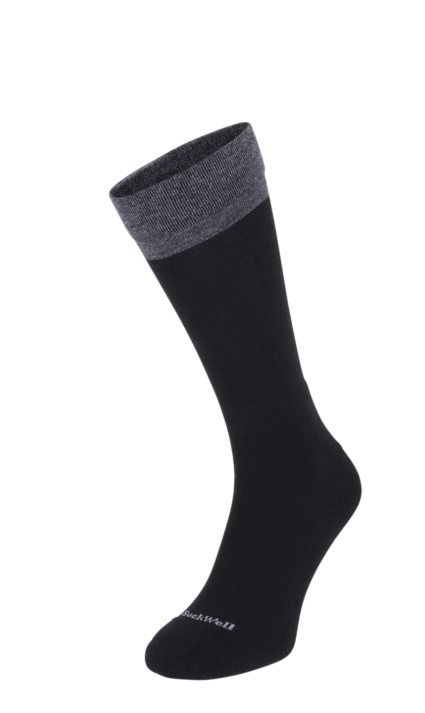 Free'N Easy Herren Komfort Socken Black