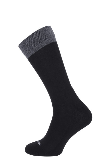 Free'N Easy Herren Komfort Socken Black