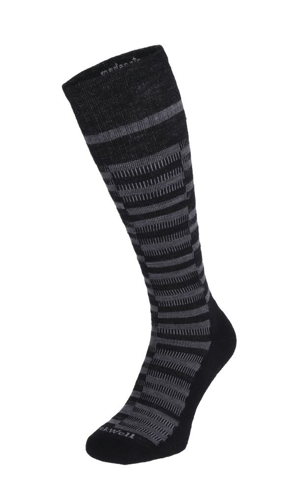 Geo Herren Kompressionsstrümpfe 15-20 mmHg Black