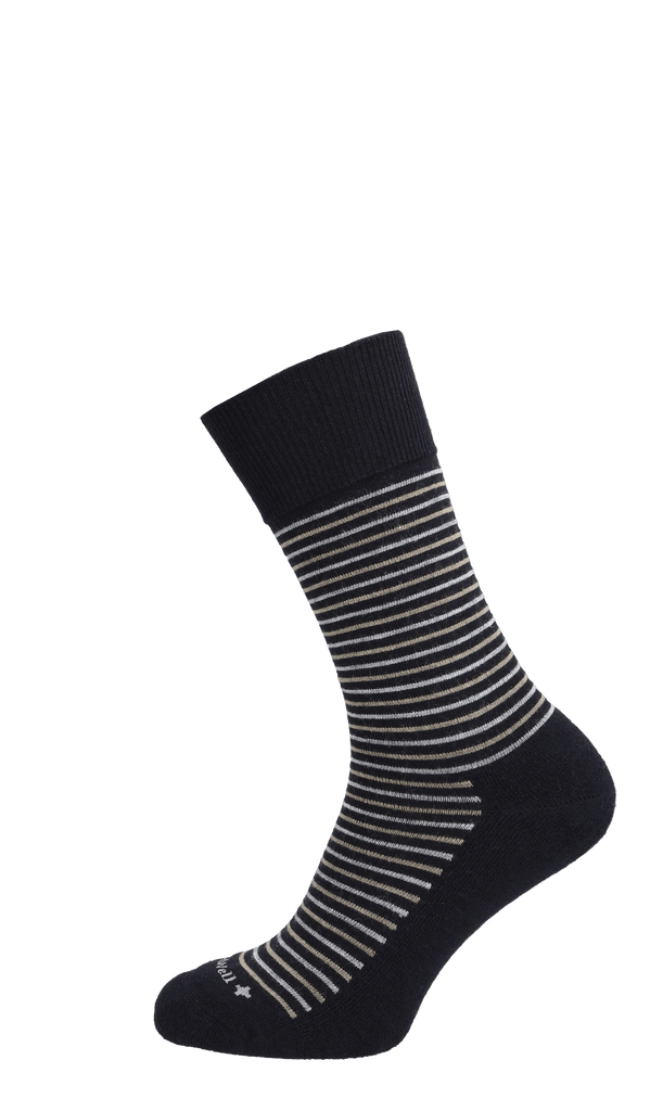 Kickback Herren Komfort Socken Black