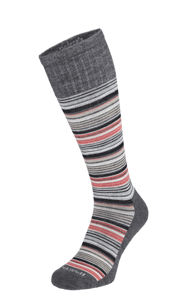 Sunset Stripe Herren Kompressionsstrümpfe 10-15 mmHg Charcoal