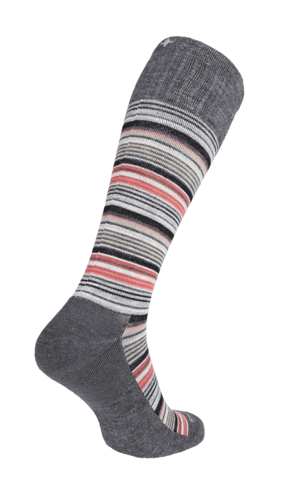Sunset Stripe Herren Kompressionsstrümpfe 10-15 mmHg Charcoal