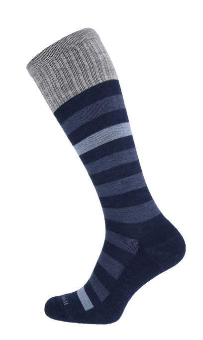 Rugby Herren Kompressionsstrümpfe 10-15 mmHg Navy
