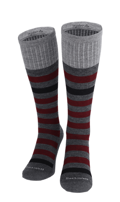Rugby Herren Kompressionsstrümpfe 10-15 mmHg Charcoal