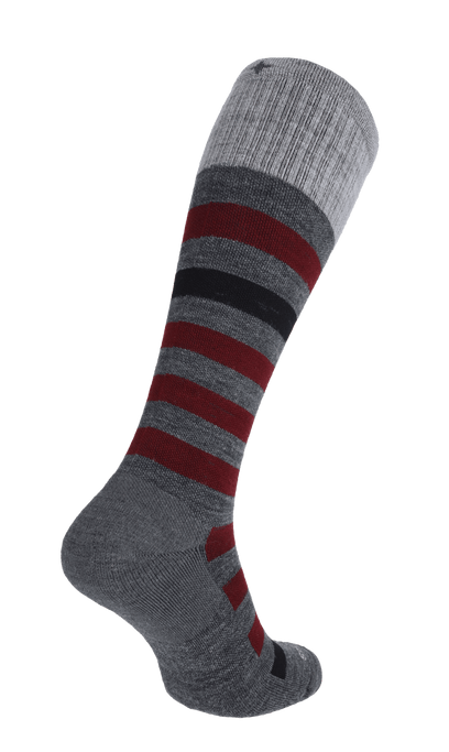 Rugby Herren Kompressionsstrümpfe 10-15 mmHg Charcoal