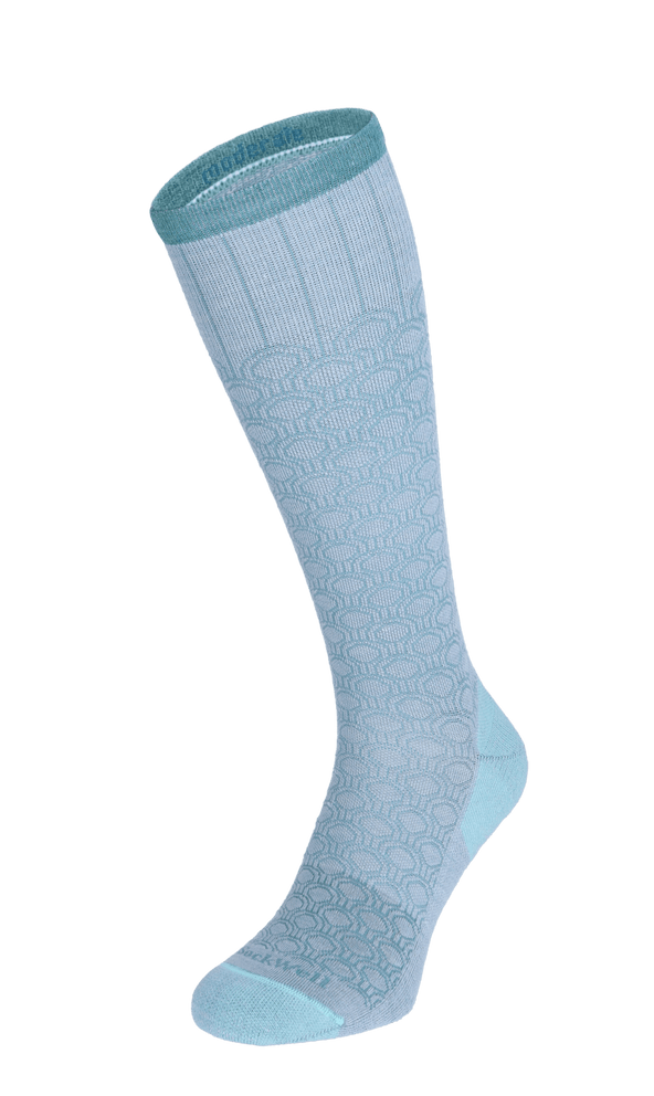 Deco Dot Damen Kompressionsstrümpfe 15-20 mmHg Chambray