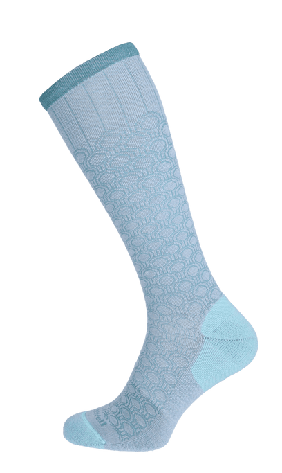 Deco Dot Damen Kompressionsstrümpfe 15-20 mmHg Chambray