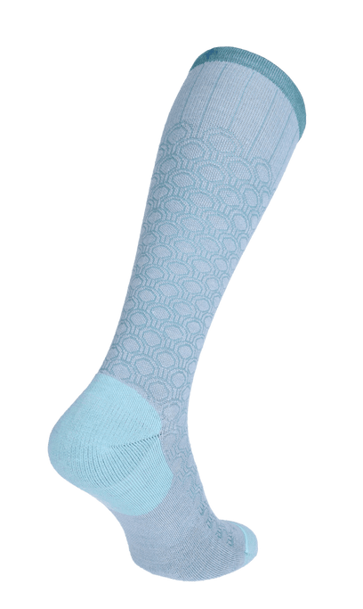 Deco Dot Damen Kompressionsstrümpfe 15-20 mmHg Chambray