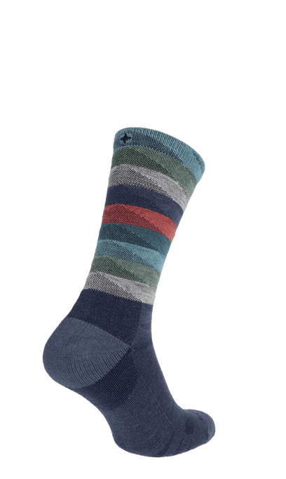 Peaks Herren Wandersocken 15-20 mmHg Denim