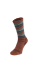 Peaks Herren Wandersocken 15-20 mmHg Terracotta