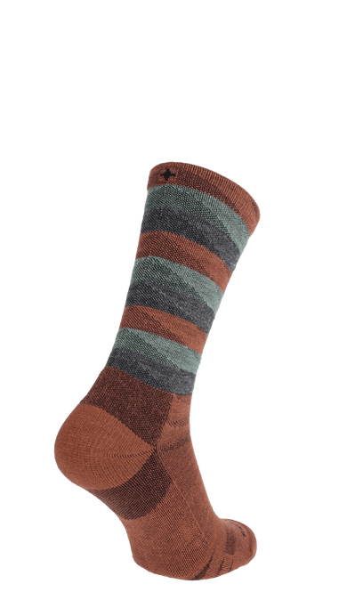 Peaks Herren Wandersocken 15-20 mmHg Terracotta