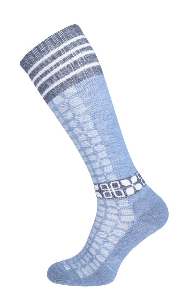 Boost Damen Sportsocken 20-30 mmHg Bluestone