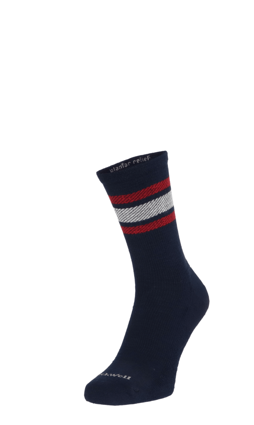 Plantar Ease Retro Herren Socken 20-30 mmHg Navy