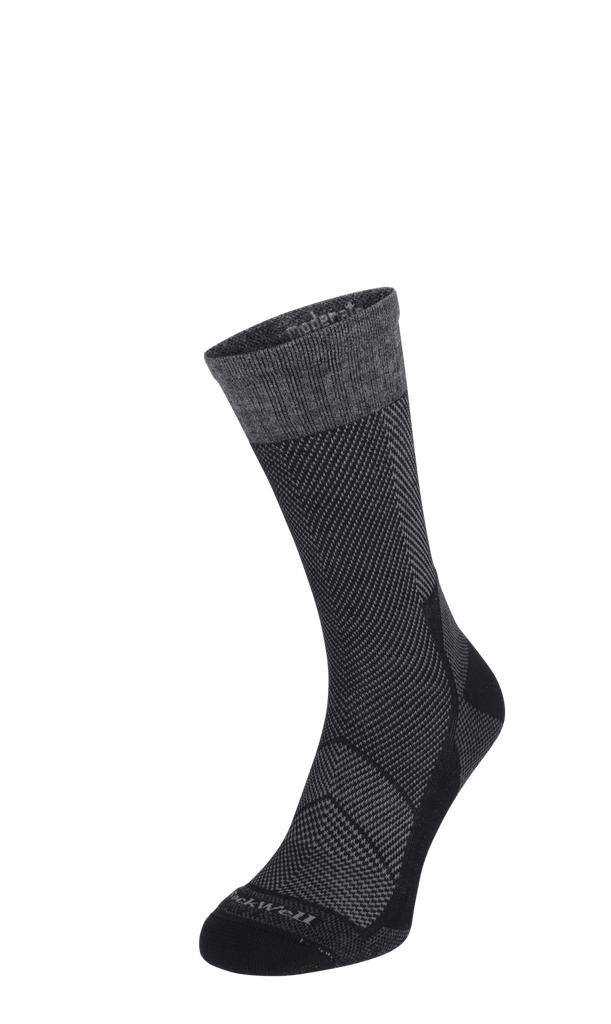 Elevate Crew Herren Sportsocken 15-20 mmHg Black