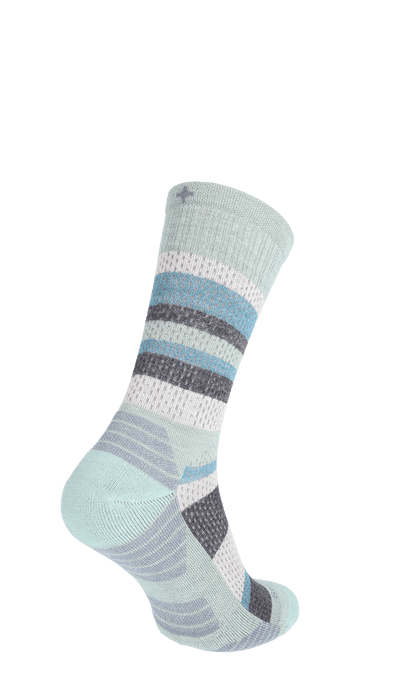 Journey Crew Damen Wandersocken 15-20 mmHg Celadon