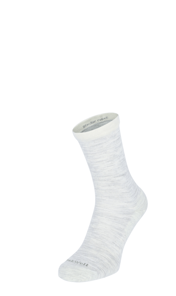 Plantar Cush Basic Crew Damen Socken 20-30 mmHg Ash